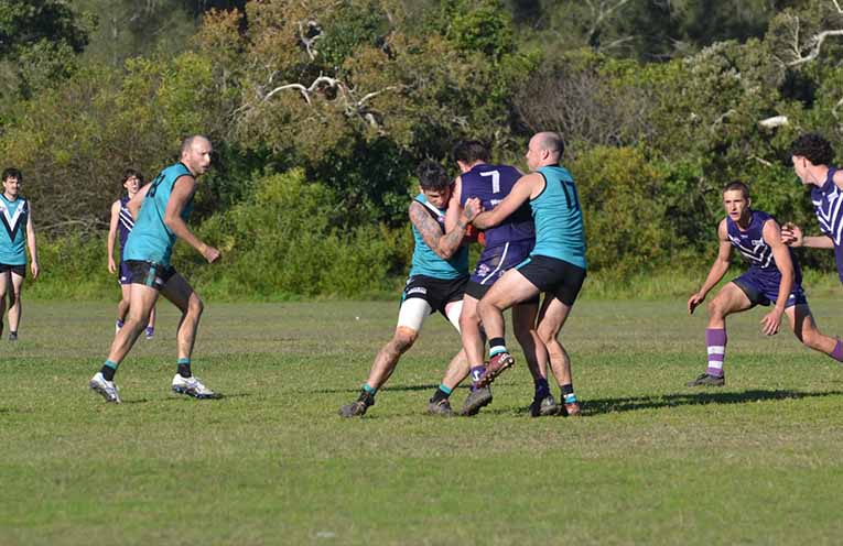 Port Stephens Power AFL club raises awareness for Bears of Hope