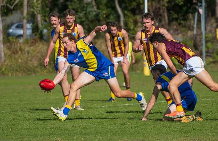 Nelson Bay Marlins courageous in 60-57 AFL loss to Newcastle City