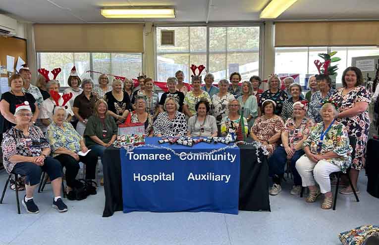 The Auxiliary Hospital volunteers Photo: Facebook.