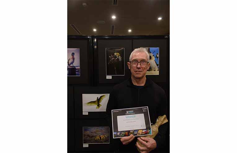 Wildlife category winner Greg West. Photo: Nico Lombardo.