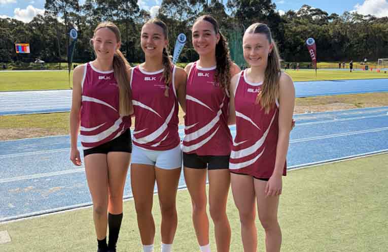 Four gold medals for gifted Tomaree High athlete Anna Taylor