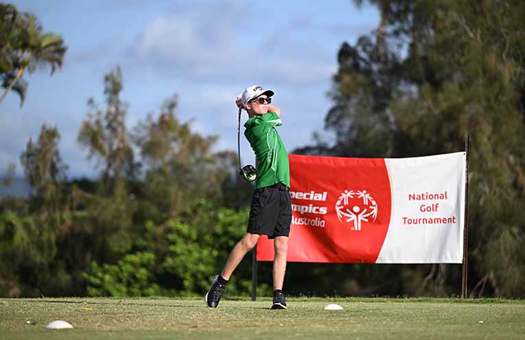 Boom golfer Lachlan Pearson to debut at Special Olympics National Games in Melbourne