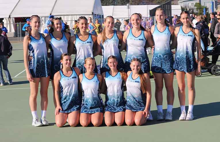 Nelson Bay under-17 rep netballers finish fourth at State Senior Netball titles