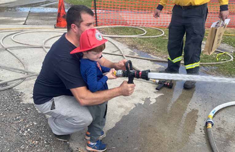 Families prepare for bushfire season at Medowie Get Ready Weekend