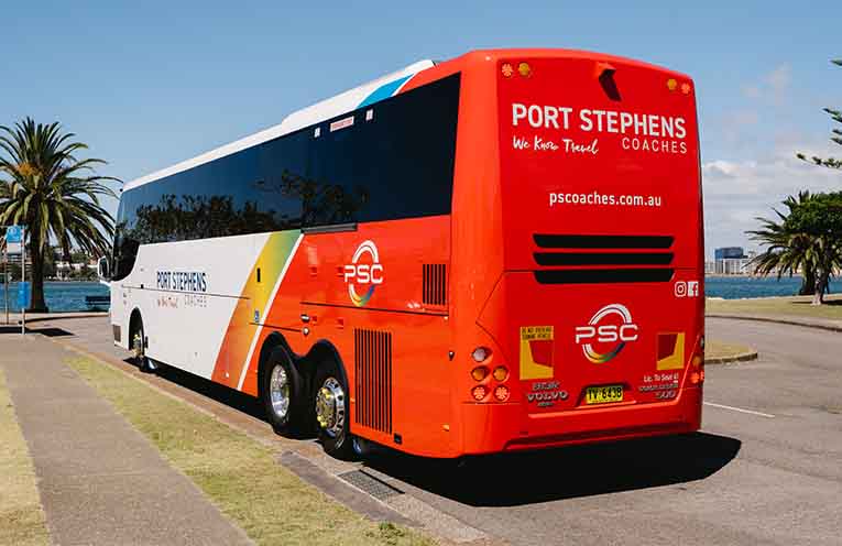 Port Stephens Coaches Sydney Express Now Operating Daily