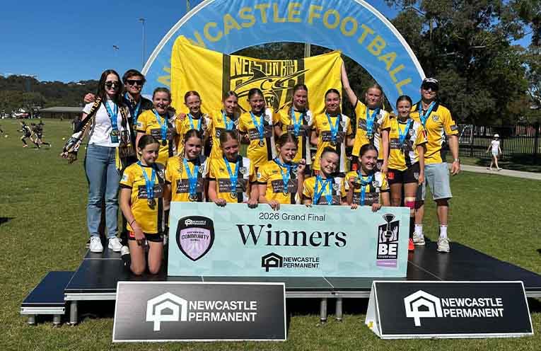 Nelson Bay FC cap successful 2026 Newcastle Football campaign with six trophies