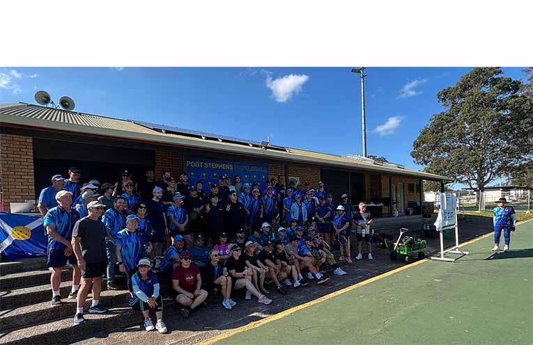 100 Pickleball players coming together for the ultimate rivalry. Photo: Sean Andrews.