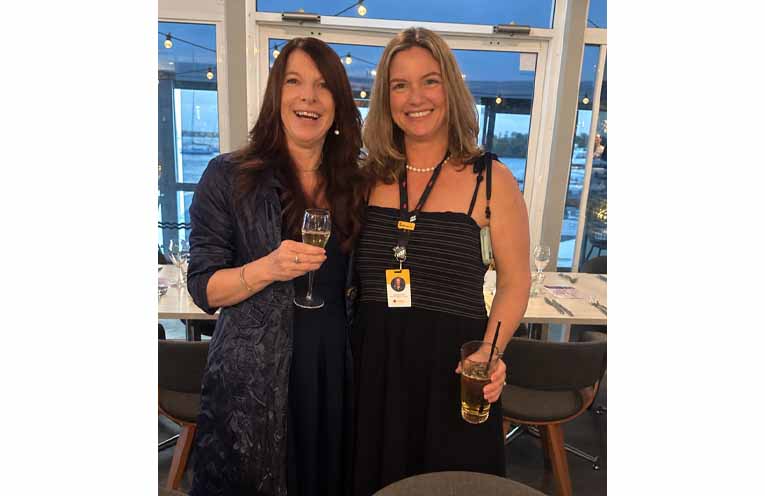 Jupiter counsellor Suzanne Alexander with Clinical Service Manager and Counsellor Avril Saunders. Photo: Althea Guinsberg.