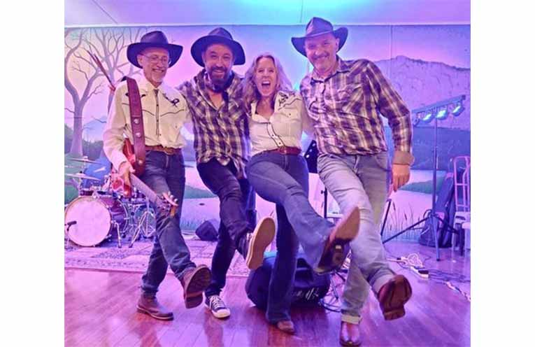 The Hoedown Band will play live while a caller guides dancers through the steps. Photo: The Hoedown Band.