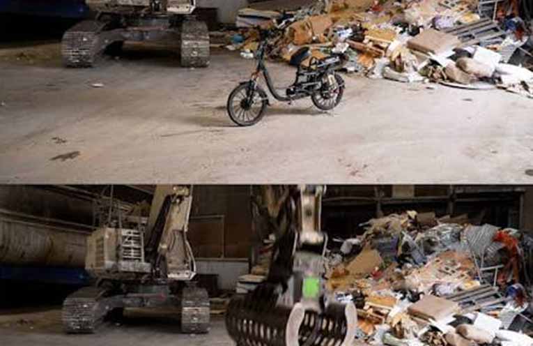 Crushing reality of illegal e-bikes