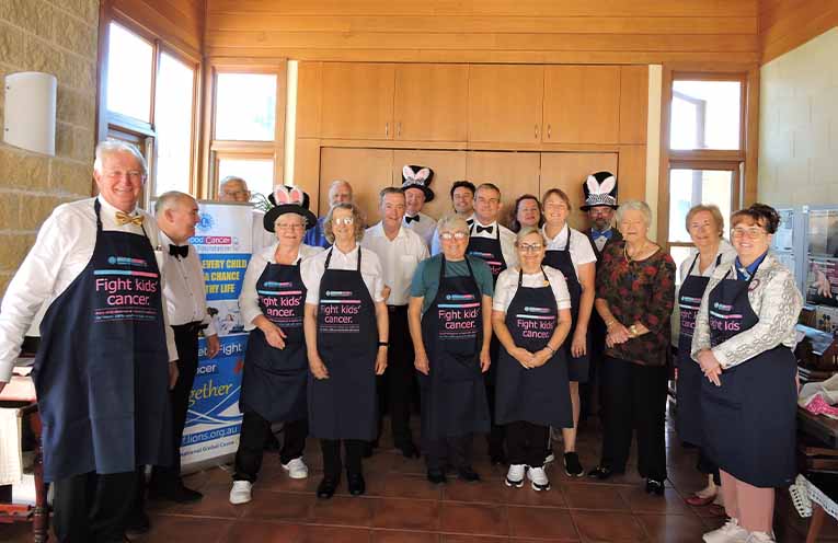 Raymond Terrace Lions’ High Tea raises $10,000 for childhood cancer research
