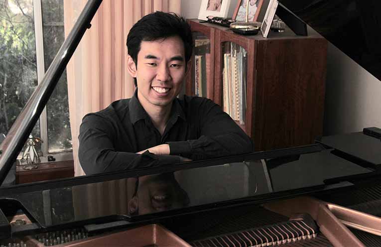 Anthony Chen, one of Australia’s best young concert pianists, will perform at the Tomaree Lodge Hall. Photo: Supplied by Jennifer Kaye.
