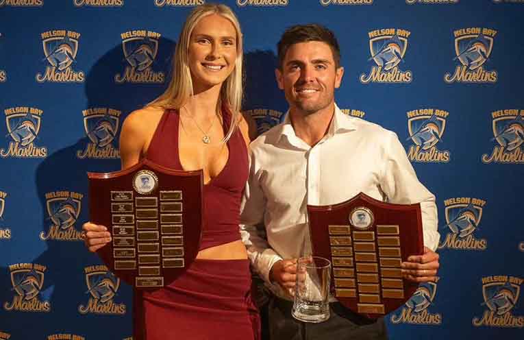 Nelson Bay AFL’s finest honoured at Marlins awards night
